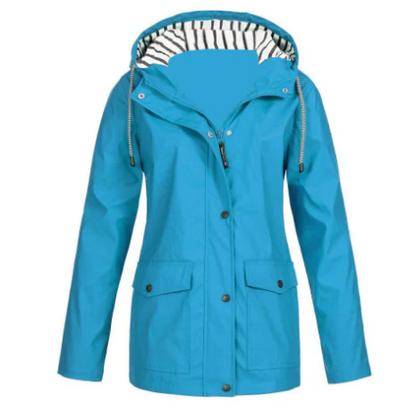 Water- en winddichte damesjas voor de herfst en winter – Leona