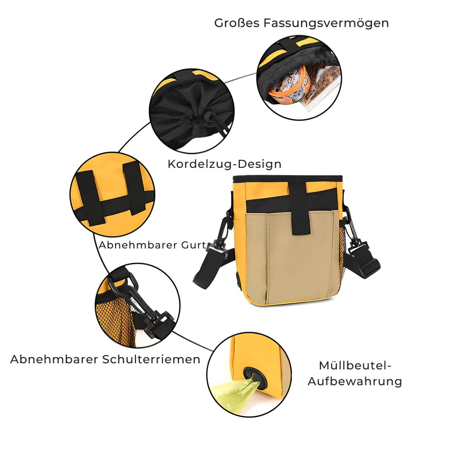 Heuptasje voor Hondentraining - SnackBuddy Training Pouch