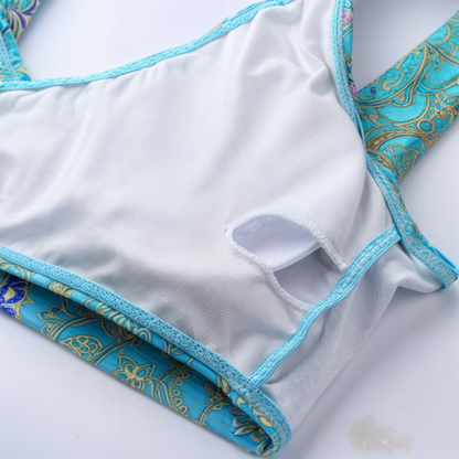 Stijlvolle Tweedelige Dames-Bikini – Perfect voor Strand en Zon