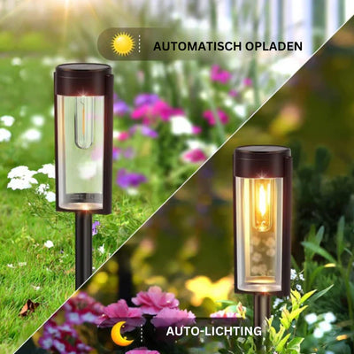 Moderne & Luxe Padverlichting op Zonne-Energie - LumiPath
