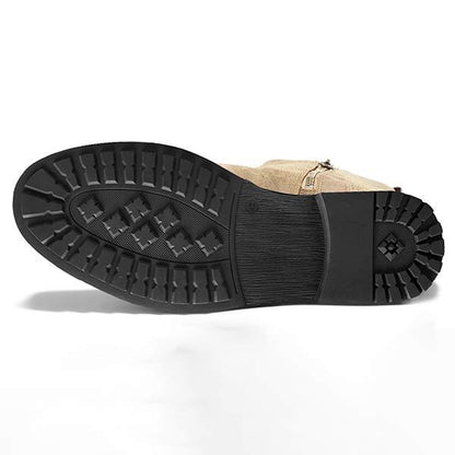 Heren Chelsea Boots klassiek van kunstleer met elastische inzet – Neron