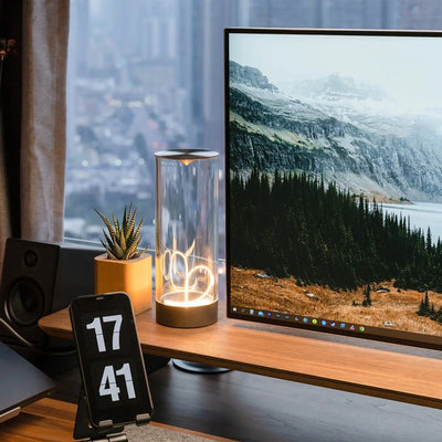 Draadloze Sfeerlamp - LumenFlow