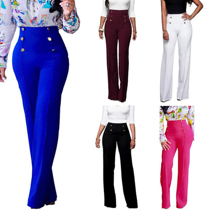 High Waist Long Pants™