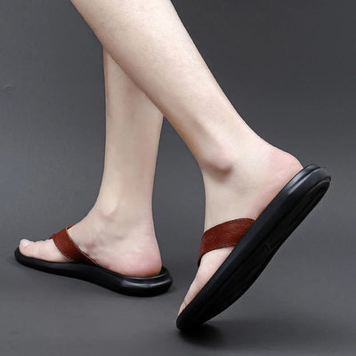 Comfortabele & Stijlvolle Heren Outdoor Zomerslippers – Leano