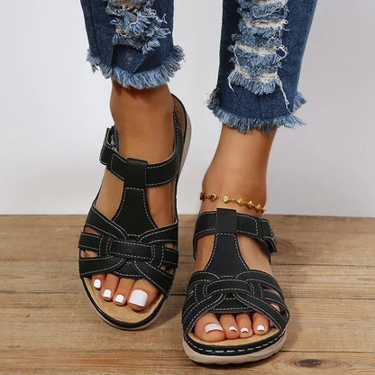 Orthopedische Leren Dames Sandalen - Emilia