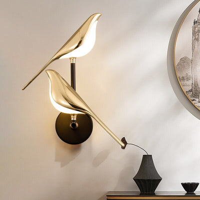 Moderne Vogels Wandlamp - AviaryGlow