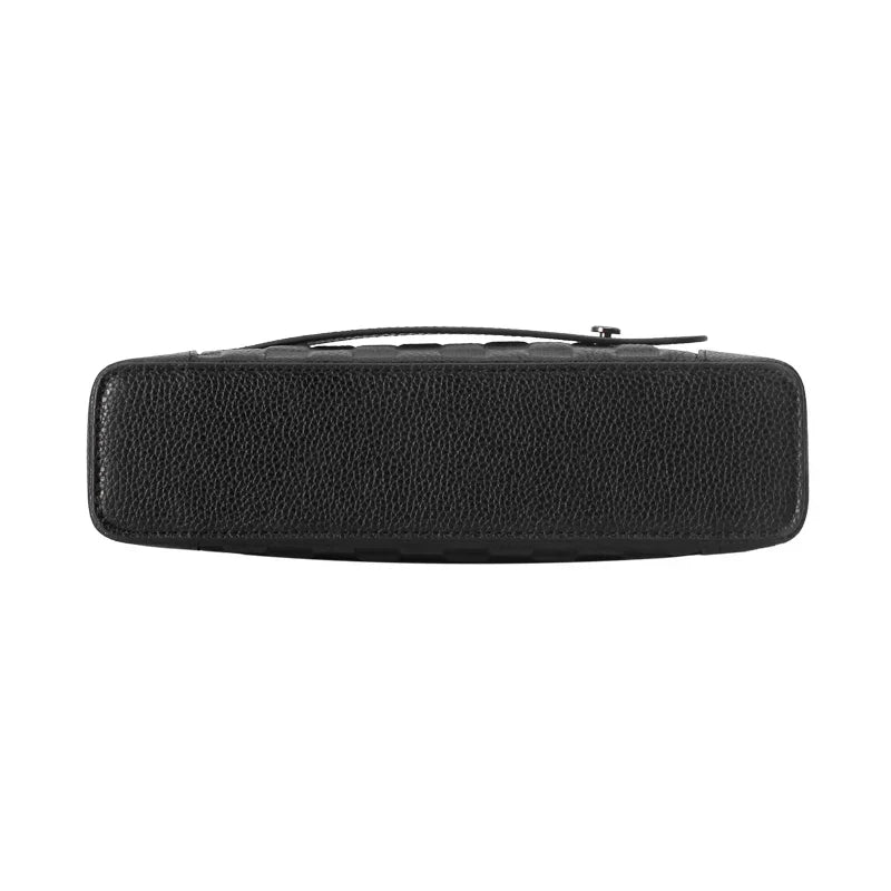 Leren Heren Handtas met Vingerafdrukslot – Anti-Diefstal Clutch & Portemonnee