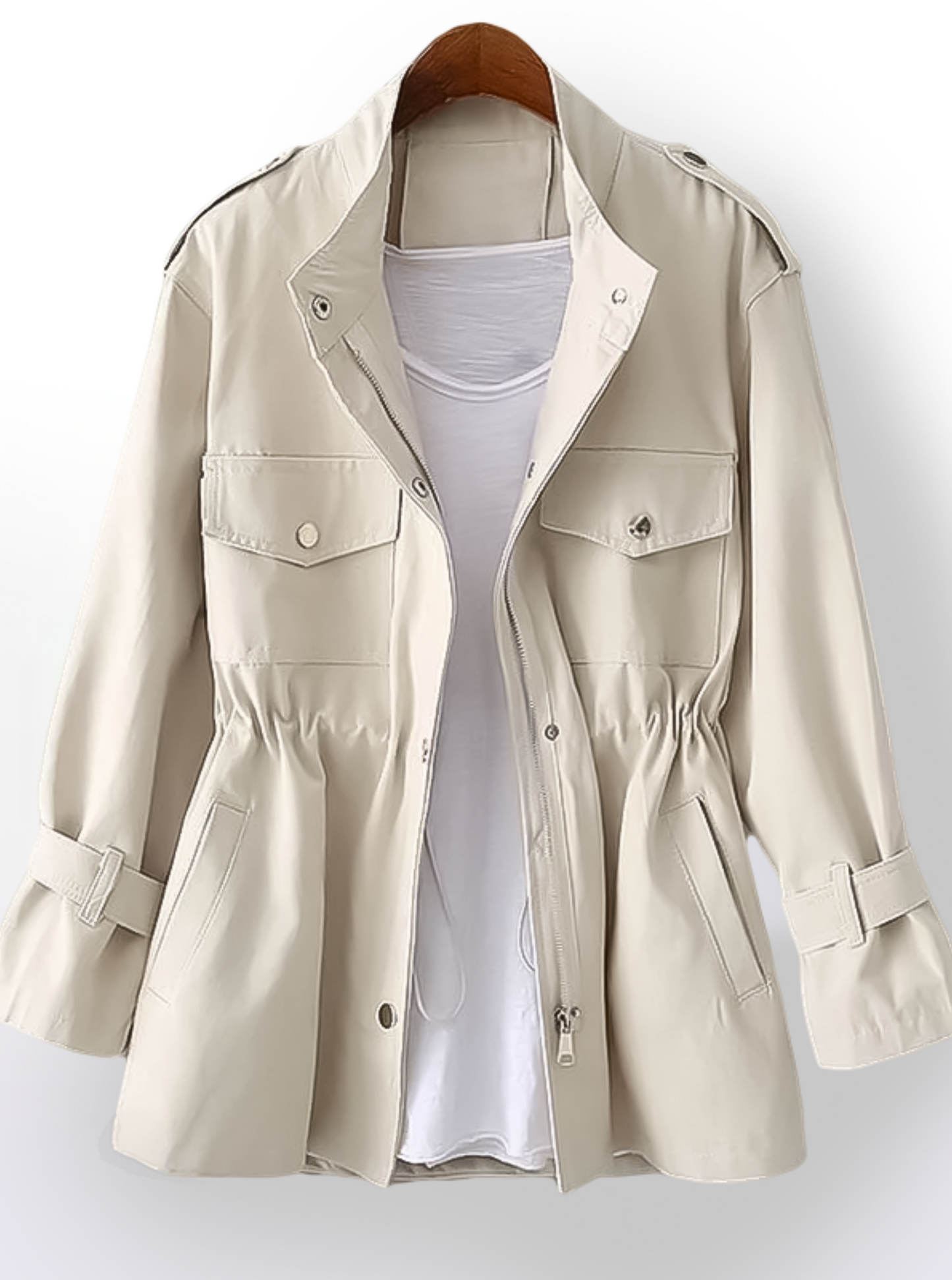 Dames Cargo Trenchcoat voor de herfst – Patricia