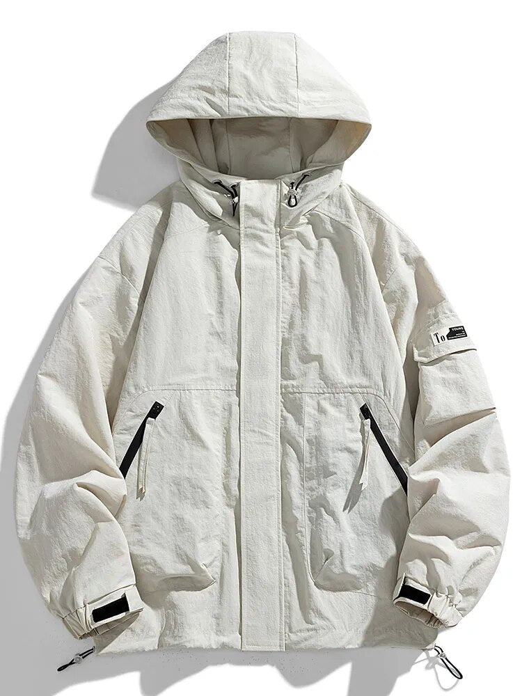 Heren Windjack met Capuchon – Jasper