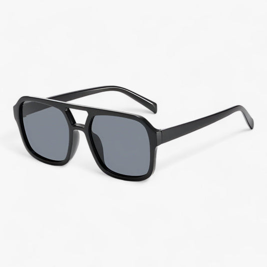 Vintage Oversized Zonnebril met Vierkant Frame – Spectra