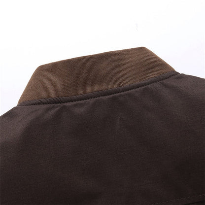 Lichte heren bomber overgangsjas in vintage-look – Adrian