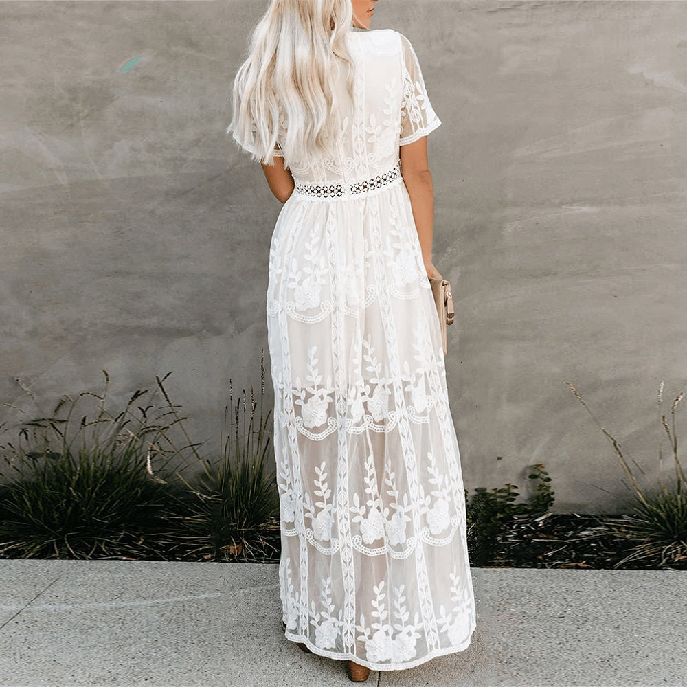 Luchtige zomerjurk van viscose – Merly