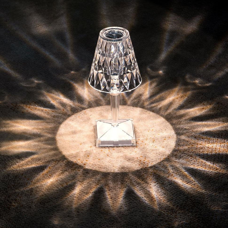 Kristallen Tafellamp met Touchbediening - LumeCrystal