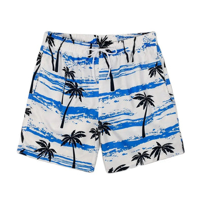 Luchtige zomer shorts met palmprint voor heren – Nico