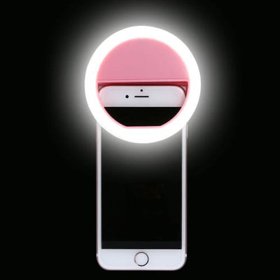Draagbare Selfie Ringlamp - GlowSnap