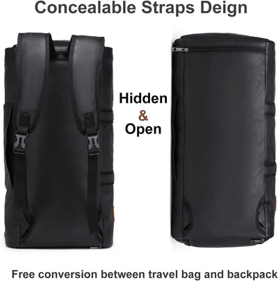 Verstelbare PU Leren Kleding Reistas – Handbagage Weekend Reistas