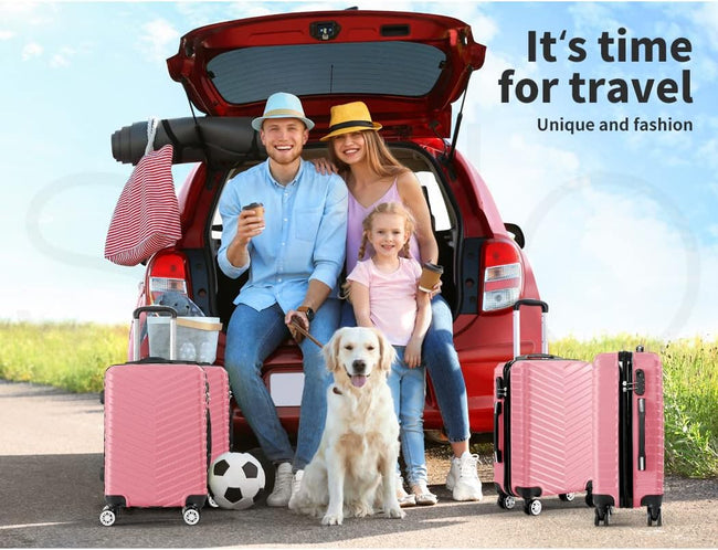 Hard Shell Handbagagekoffer met Slot & Spinnerwielen – Rosemont