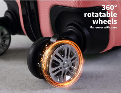 Hard Shell Handbagagekoffer met Slot & Spinnerwielen – Rosemont