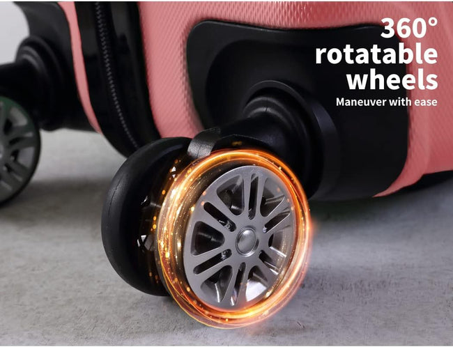 Hard Shell Handbagagekoffer met Slot & Spinnerwielen – Rosemont