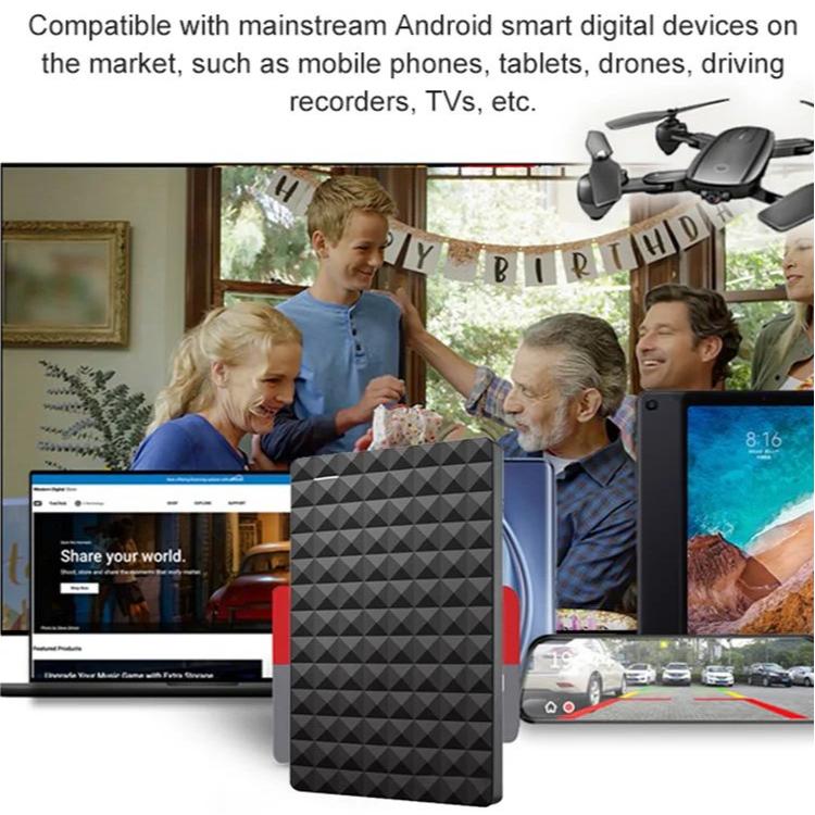 Ultradunne Draagbare Harde Schijf 10TB met USB 3.0 – Axton