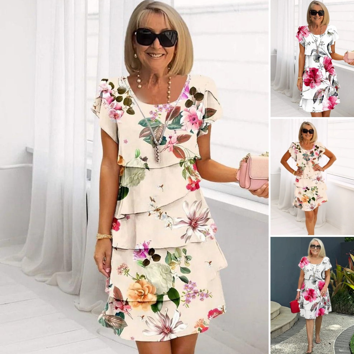 Bloemen Waterval Zomerjurk – Leona
