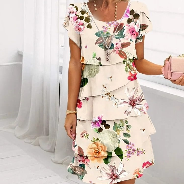 Bloemen Waterval Zomerjurk – Leona