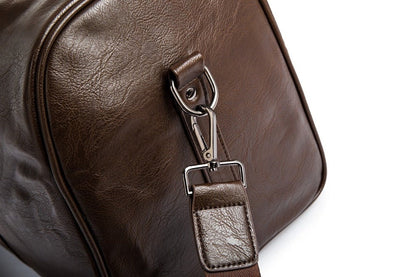 Grote Capaciteit Leren Reistas – Lichtgewicht & Duurzame Handbagage