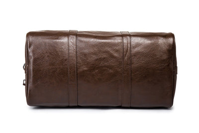 Grote Capaciteit Leren Reistas – Lichtgewicht & Duurzame Handbagage