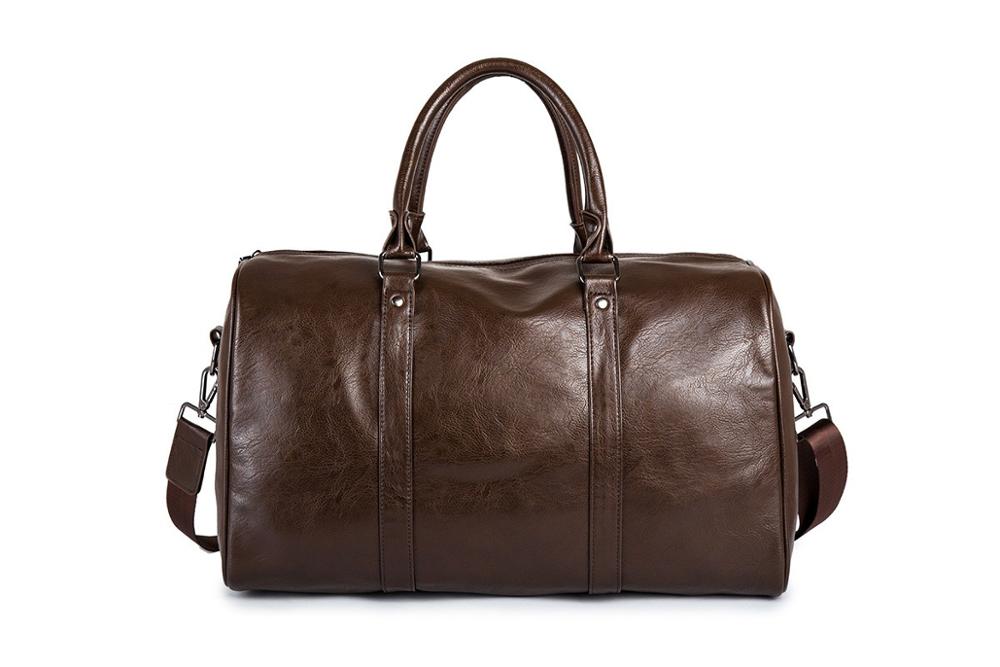 Grote Capaciteit Leren Reistas – Lichtgewicht & Duurzame Handbagage