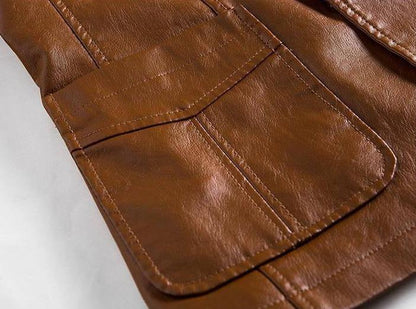 Heren Leren Blazer – Leonardo