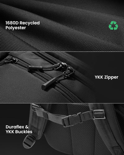 38L TSA-vriendelijk Handbagage Reisrugzak met Laptop Vak