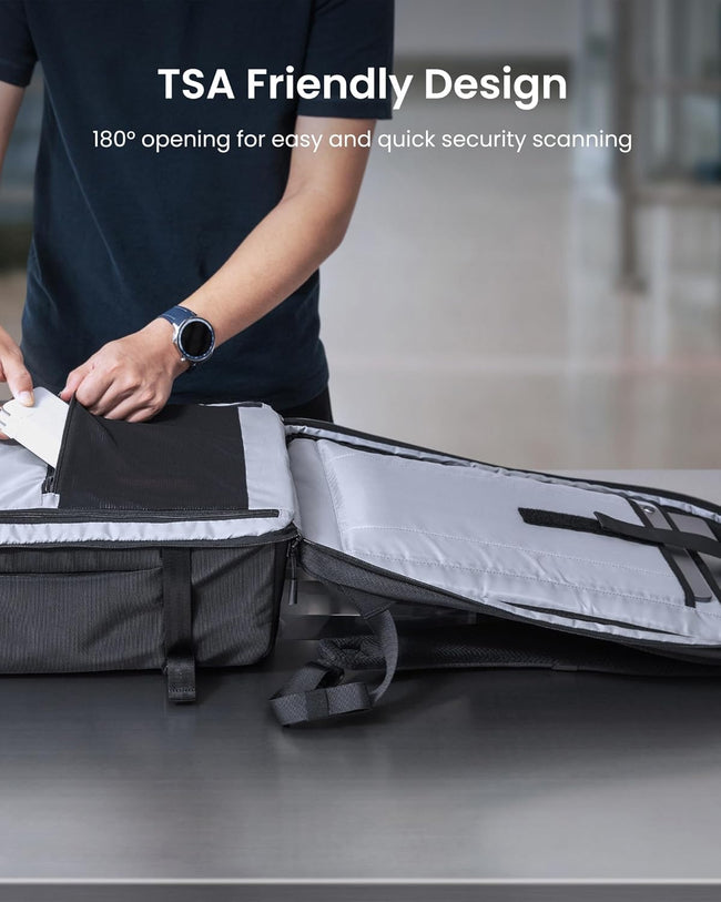 38L TSA-vriendelijk Handbagage Reisrugzak met Laptop Vak