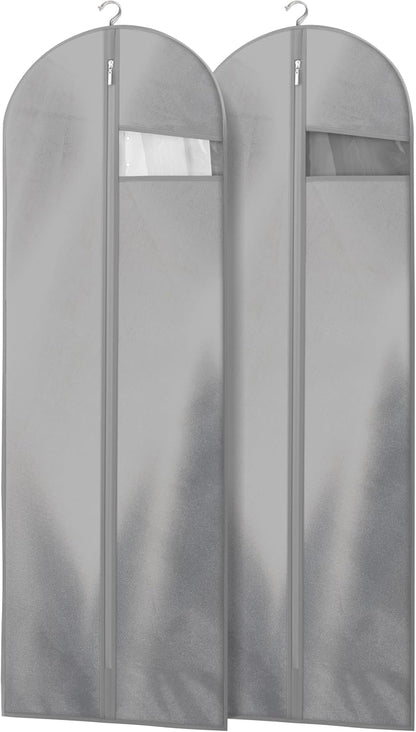 Heavy-Duty Reis Kledingzak met Helder Venster & Accessoires Vakken – 1+1 GRATIS