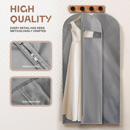 Heavy-Duty Reis Kledingzak met Helder Venster & Accessoires Vakken – 1+1 GRATIS