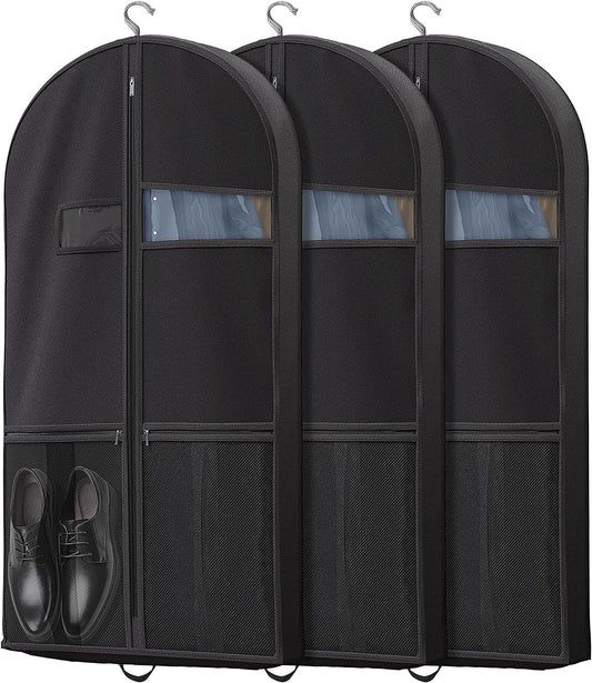 Heavy-Duty Reis Kledingzak met Helder Venster & Accessoires Vakken – 1+1 GRATIS