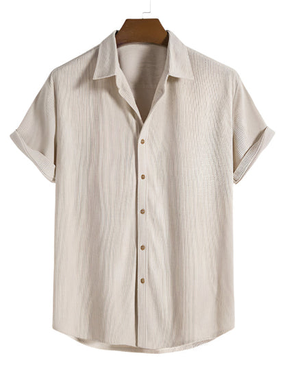 Trendy heren zomer-set met streepmotief -  StrandStil