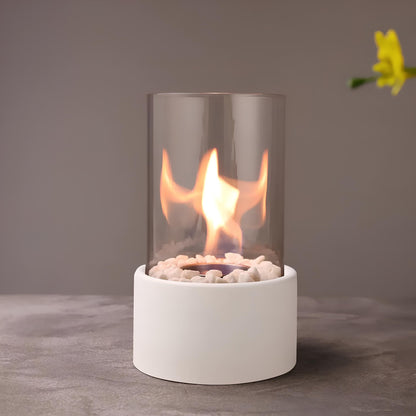 Klassieke Olie Lamp met Open Vlam - Lumora