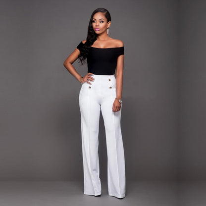High Waist Long Pants™