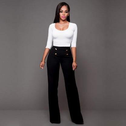 High Waist Long Pants™