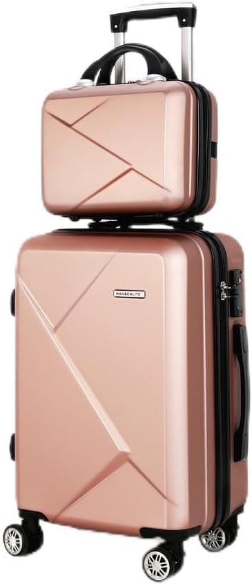 Compact 2-Delige Handbagage Set met Spinner Wielen & TSA Slot – FlexLite