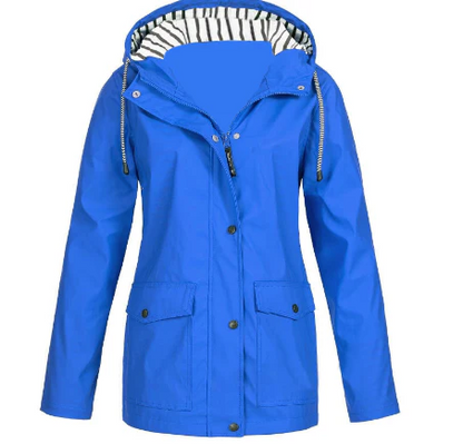 Water- en winddichte damesjas voor de herfst en winter – Leona