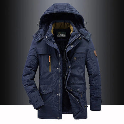 Heren Parka met Fleece Binnenvoering – Leventis
