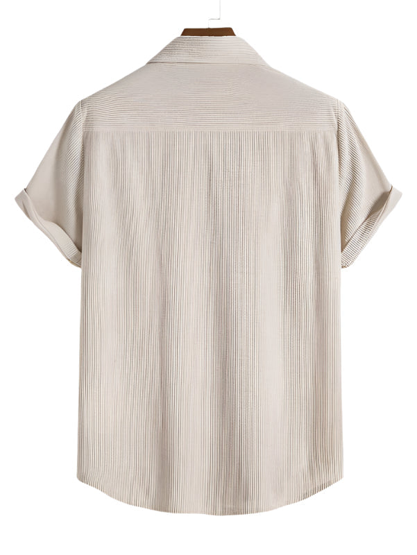 Trendy heren zomer-set met streepmotief -  StrandStil