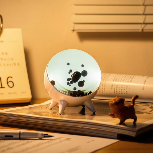 Muziek-Reactieve Ferrofluid Display - MagnePulse
