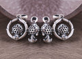 Zilveren Lotus Boeddha Hanger