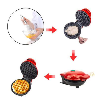 Mini Elektrische Wafel Maker
