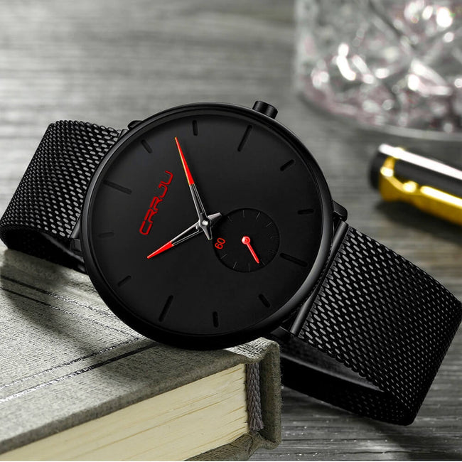 Luxe Quartz Horloge