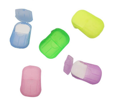 Draagbare Reis Zeep Papier Vellen (1+1 GRATIS)