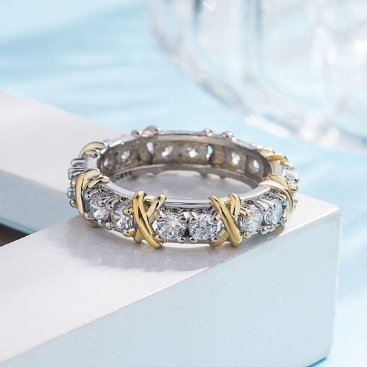 Cross Ring | Platina Ring