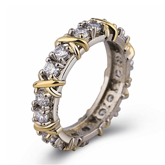 Cross Ring | Platina Ring